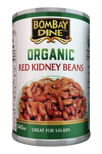 Bombay Dine Organic Red Kidney Beans - 540ml