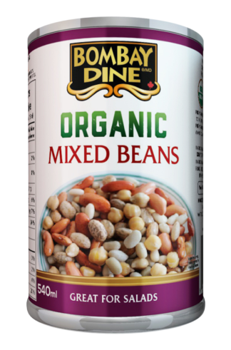 Bombay Dine Organic Mixed Beans - 540ml