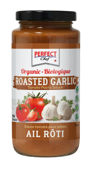 Perfect Chef Organic Roasted Garlic Pasta Sauce - 740ml
