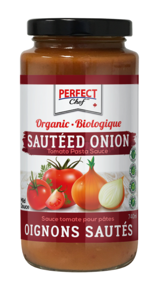 Perfect Chef Organic Sauteed Onion Pasta Sauce - 740ml