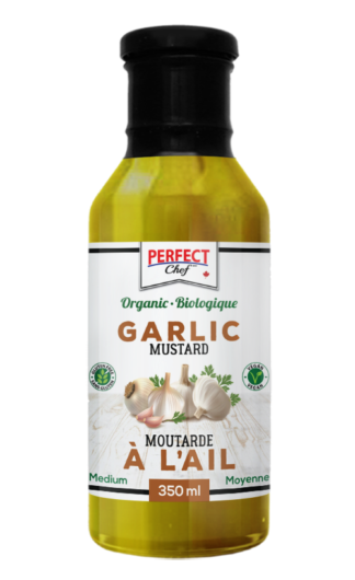 Perfect Chef Organic Garlic Mustard - 350ml