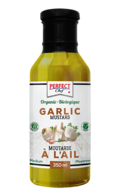 Perfect Chef Organic Garlic Mustard - 350ml