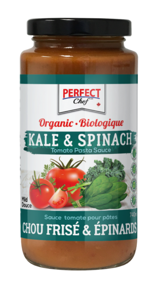 Perfect Chef Organic Kale & Spinach Pasta Sauce - 740ml