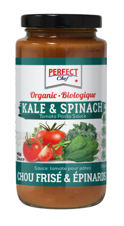 Perfect Chef Organic Kale & Spinach Pasta Sauce - 740ml