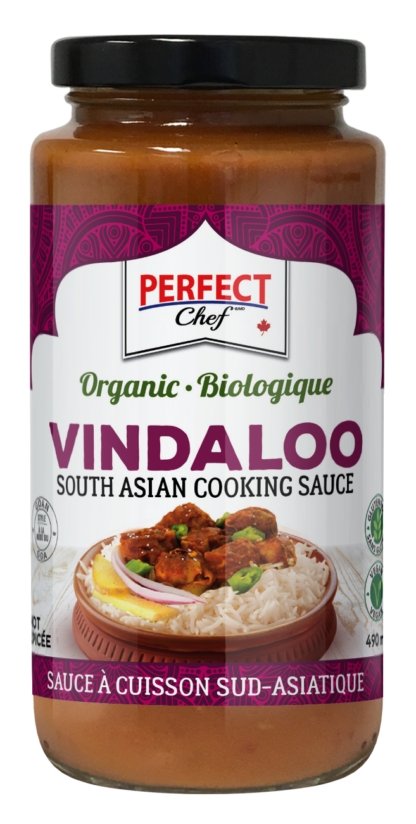 Perfect Chef Organic Vindaloo Indian Cooking Sauce - 490ml