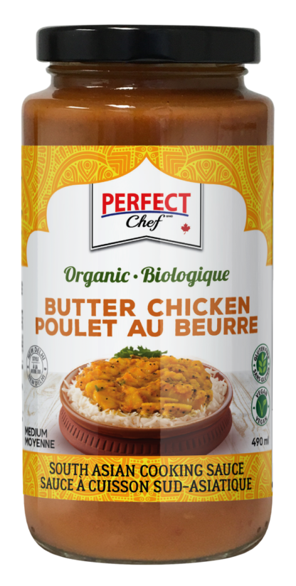 Perfect Chef Organic Butter Chicken Indian Cooking Sauce - 490ml