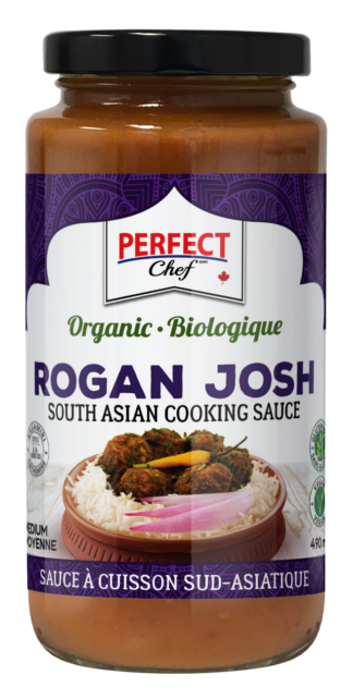 Perfect Chef Organic Rogan Josh Indian Cooking Sauce - 490ml