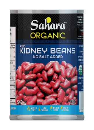Sahara Organic Red Kidney Beans - 540ml
