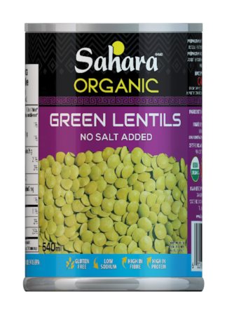Sahara Organic Lentils - 540ml