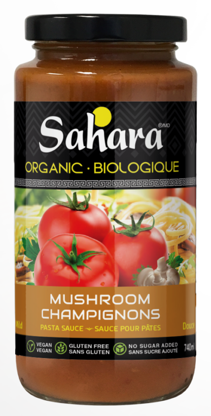 Sahara Organic Mushroom Pasta Sauce - 740ml