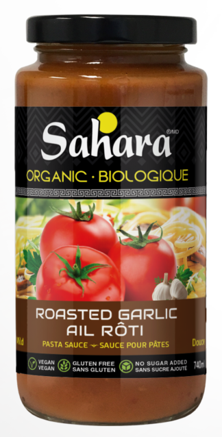 Sahara Organic Roasted Garlic Pasta Sauce - 740ml