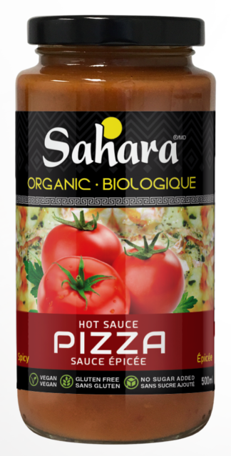Sahara Organic Hot Pizza Sauce - 500ml